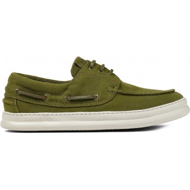 CAMPER K100804 RUNNER NAUTISCHE SCHUHE OLIVE_010