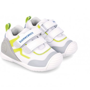 BIOMECANICS SPORT SNEAKER 242152 ERSTE SCHRITTE BLANCO_PISTACHO