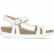 SALLYBASICS PANAMA JACK SANDALEN BLANCO