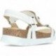 SALLYBASICS PANAMA JACK SANDALEN BLANCO