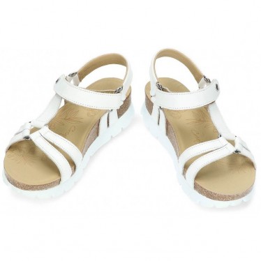 SALLYBASICS PANAMA JACK SANDALEN BLANCO