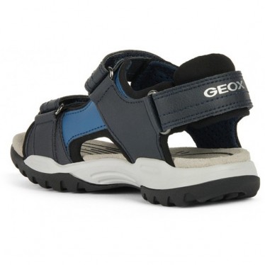 GEOX BOREALIS J450RA SANDALEN NAVY_RED