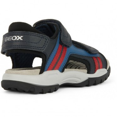 GEOX BOREALIS J450RA SANDALEN NAVY_RED