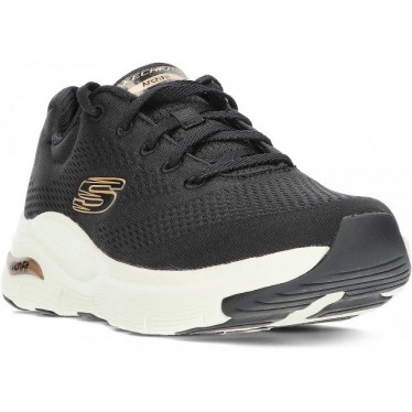 SKECHERS 149057 SNEAKER MIT ARCH-FIT NEGRO