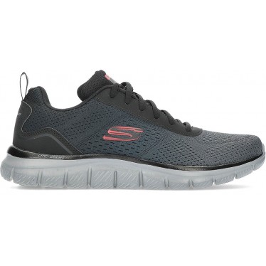 SKECHERS TRACK RIPKENT SNEAKERS 232399 CHARCOAL