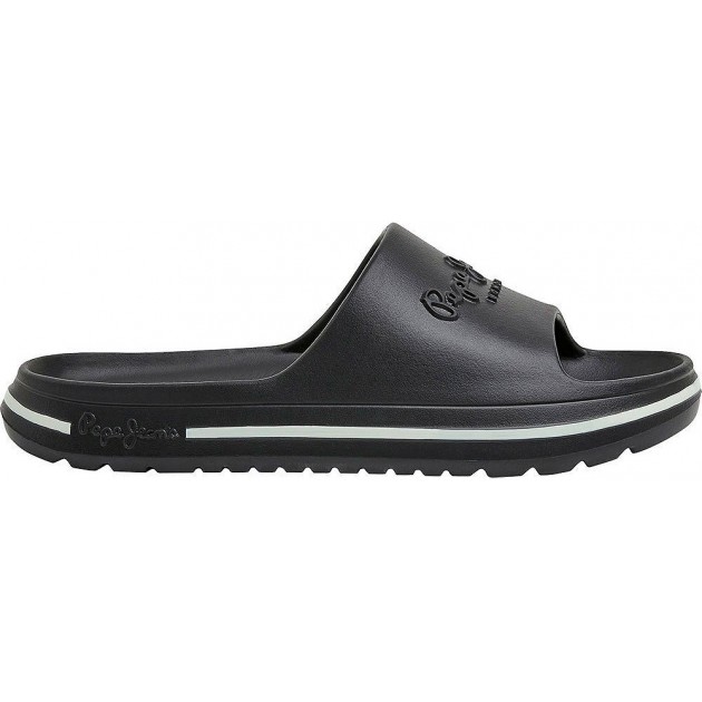 FLIP-FLOPS PEPE JEANS BEACH SLIDE PLS70131 BLACK FLIP-FLOPS PEPE JEANS BEACH SLIDE PLS70131 BLACK