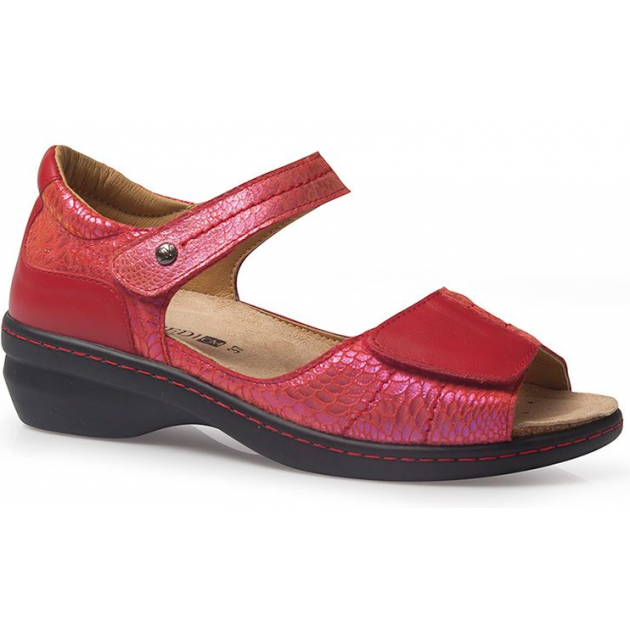 CALZAMEDI FASHION SANDAL ROJO