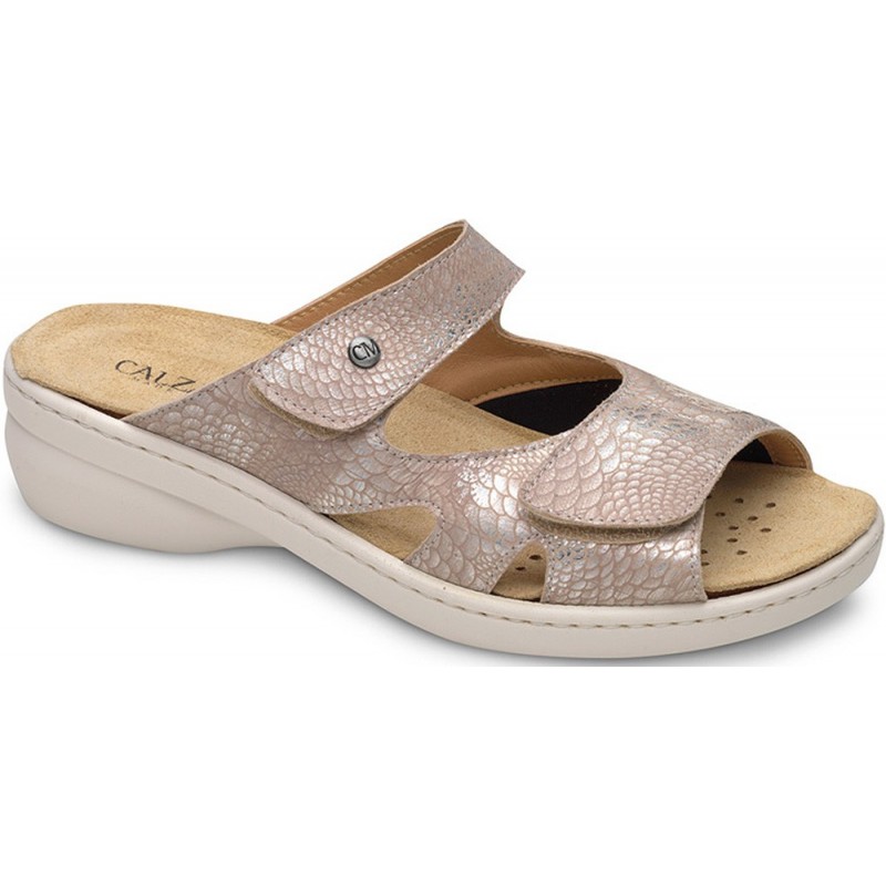 ORTHOPÄDISCHE SANDALEN CALZAMEDI 0782 BUNIONEN BEIGE