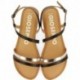 GIOSEPPO-SANDALEN 71707 NEGRO