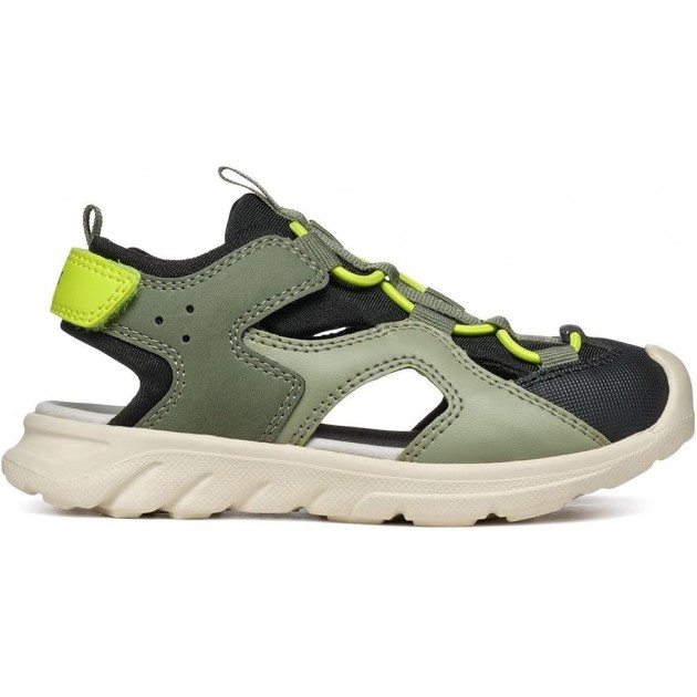 GEOX J45F1E SANDALEN MILITARY GEOX J45F1E SANDALEN MILITARY