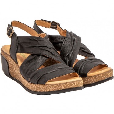 EL NATURALISTA 5117 BLÄTTER-SANDALEN BLACK