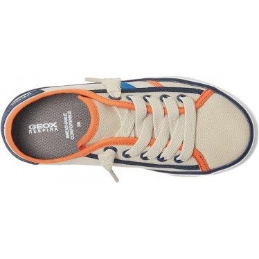 GEOX J455CA SNEAKERS BEIGE