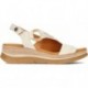 PAULA URBAN HOOP SANDALE 24-662 BEIGE
