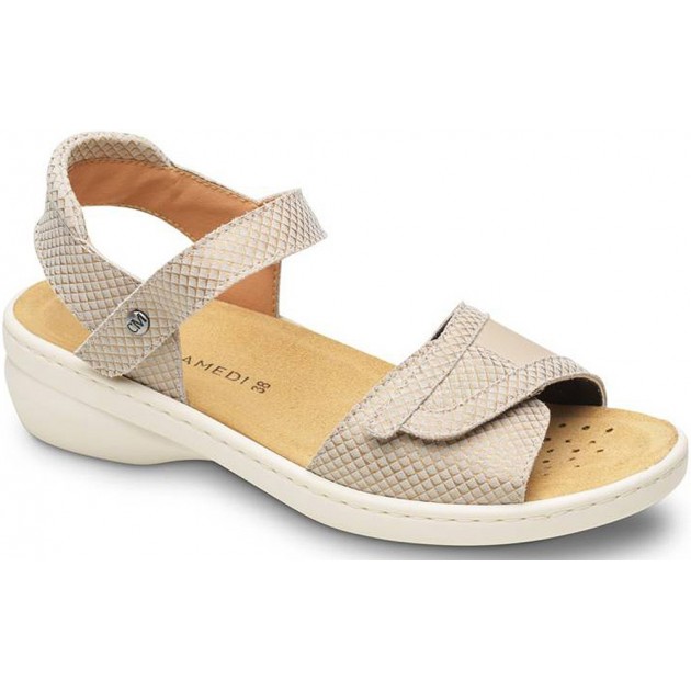 ORTHOPÄDISCHE SANDALEN CALZAMEDI 0802 BUNION SPECIAL BEIGE
