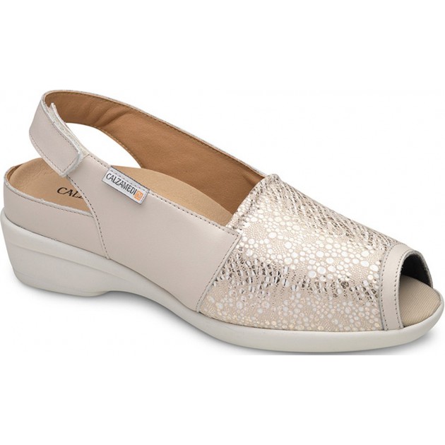ORTHOPÄDISCHE SANDALEN CALZAMEDI 0785 EINLEGESOHLEN BEIGE ORTHOPÄDISCHE SANDALEN CALZAMEDI 0785 EINLEGESOHLEN BEIGE
