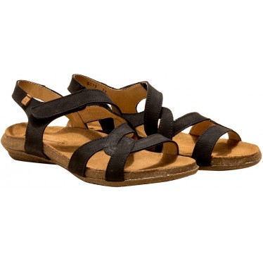 EL NATURALISTA SANDALEN 5079 WAKATAUA BLACK