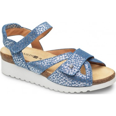 ORTHOPÄDISCHE SANDALEN CALZAMEDI 0804 VOLLSTÄNDIGE ÖFFNUNG AZUL
