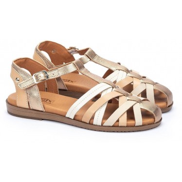 PIKOLINOS W8Q-0803CLC1 FORMENTERA SANDALEN CHAMPAGNE