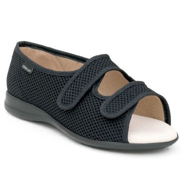 CALZAMEDI offenen Klett orthopädische Sandale NEGRO CALZAMEDI offenen Klett orthopädische Sandale NEGRO