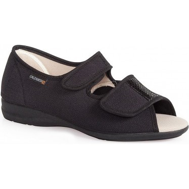 CALZAMEDI SANDALEN 3084 SONDERBREITE NEGRO