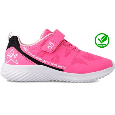 GARVALIN DRY FEELING ELASTISCHE SNEAKERS 231830 VEGAN FUCSIA