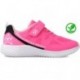 GARVALIN DRY FEELING ELASTISCHE SNEAKERS 231830 VEGAN FUCSIA