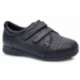 CALZAMEDI DOPPELTER KOMFORTABLER VELCRO SCHUH NEGRO