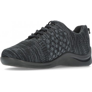 ORTHOPÄDISCHE DAMENSCHUHE CALZAMEDI 0752 NEGRO