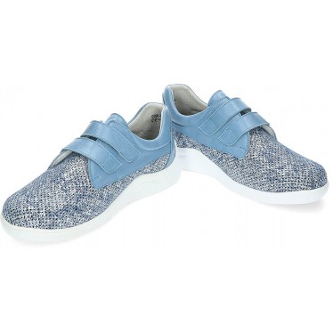 CALZAMEDI SNEAKERS MIT BESONDERER BREITE 0790 AZUL