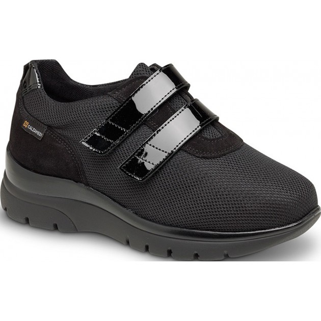 Orthopädische Turnschuhe Calzamedi 0764 Diabetischer Fuß NEGRO