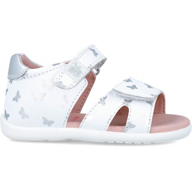 Garvalín Sandalen 242303 Schmetterlingsdruck BLANCO Garvalín Sandalen 242303 Schmetterlingsdruck BLANCO