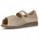 CALZAMEDI CUTTING ORTHOPEDIC SANDAL BEIGE