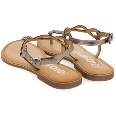 GIOSEPPO 69111 Merignas geflochtene Sandalen PLOMO