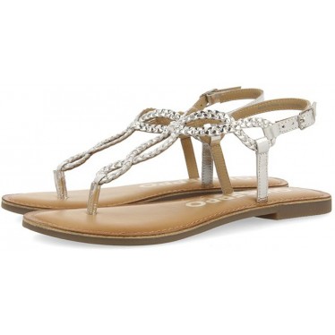 GIOSEPPO 69111 Merignas geflochtene Sandalen PLATA