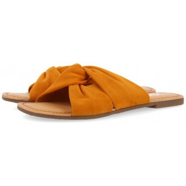 GIOSEPPO Agira Sandalen mit gekreuzter Klinge NARANJA