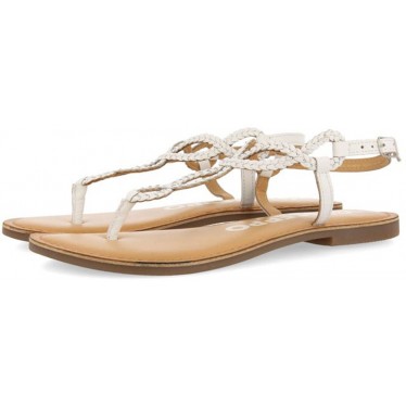 GIOSEPPO 69111 Merignas geflochtene Sandalen BLANCO