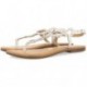 GIOSEPPO 69111 Merignas geflochtene Sandalen BLANCO