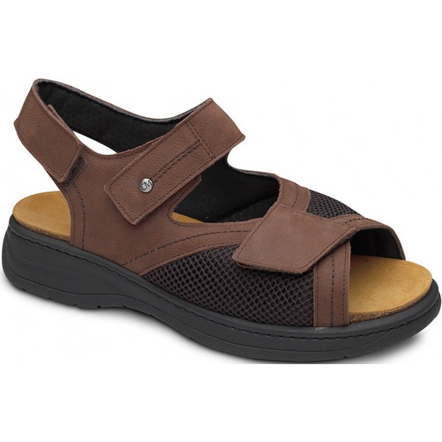 Orthopädische Sandalen Calzamedi 2175 Speziell für Diabetiker MARRON Orthopädische Sandalen Calzamedi 2175 Speziell für Diabetiker MARRON