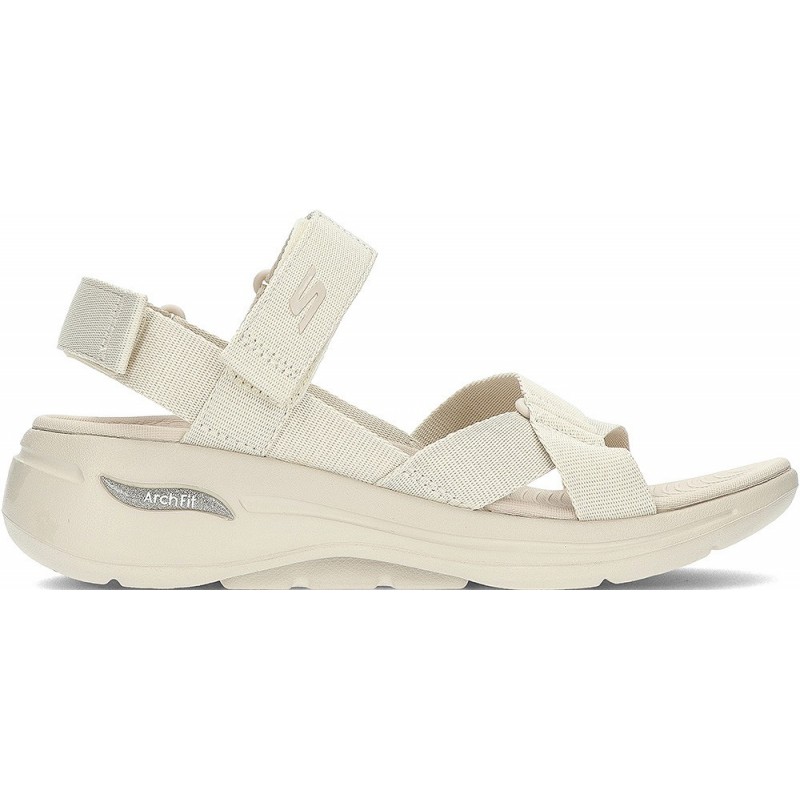 Skechers Go Walk Arch Fit Sandalen 140808 NATURAL