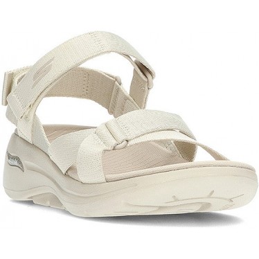 Skechers Go Walk Arch Fit Sandalen 140808 NATURAL