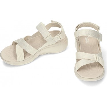 Skechers Go Walk Arch Fit Sandalen 140808 NATURAL