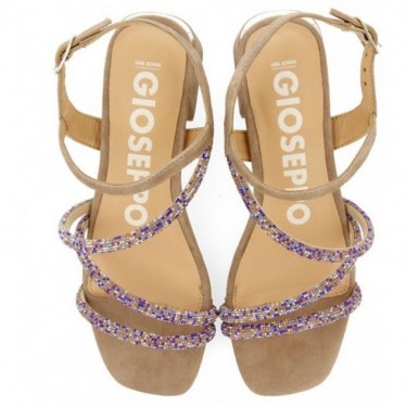 Gioseppo 72144 Cakovec Sandalen mit Strasssteinen TAUPE