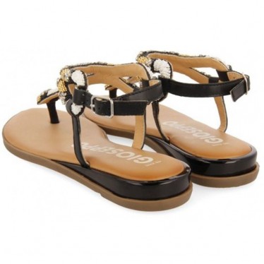 Gioseppo 72028 Nyssa Sandalen mit Strasssteinen NEGRO
