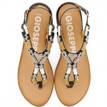 Gioseppo 72028 Nyssa Sandalen mit Strasssteinen NEGRO