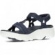Skechers Go Walk Massage Fit Sandale 140654 NAVY