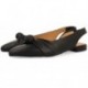 Gioseppo 72060 Iballe Slingback-Ballerina NEGRO