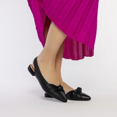 Gioseppo 72060 Iballe Slingback-Ballerina NEGRO