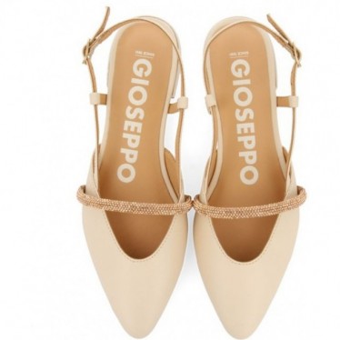 Gioseppo 72147 Godrano rückenfreie Ballerina OFF_WHITE