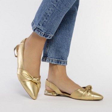 Gioseppo 72060 Iballe Slingback-Ballerina ORO_OSCURO