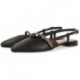 Gioseppo 72147 Godrano rückenfreie Ballerina NEGRO